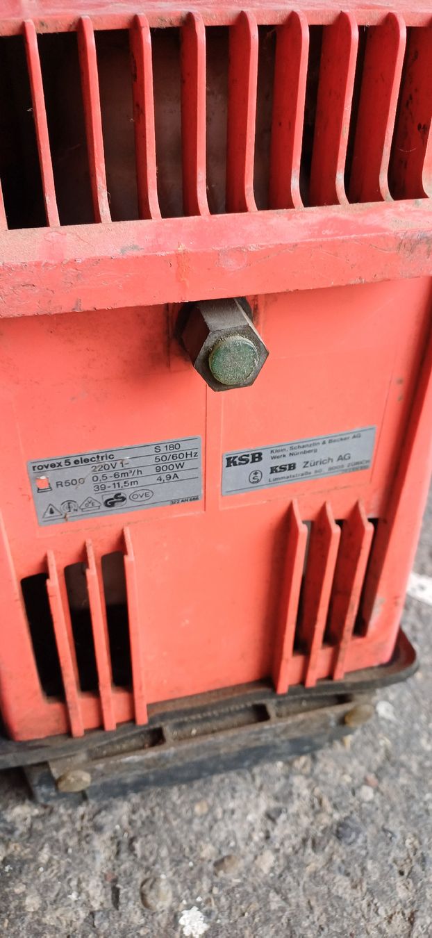 Pompe & Parti di ricambio: Wasser Pumpe KSB Rovex 5 – Difettoso da Au TG venduto da aatec_105 7