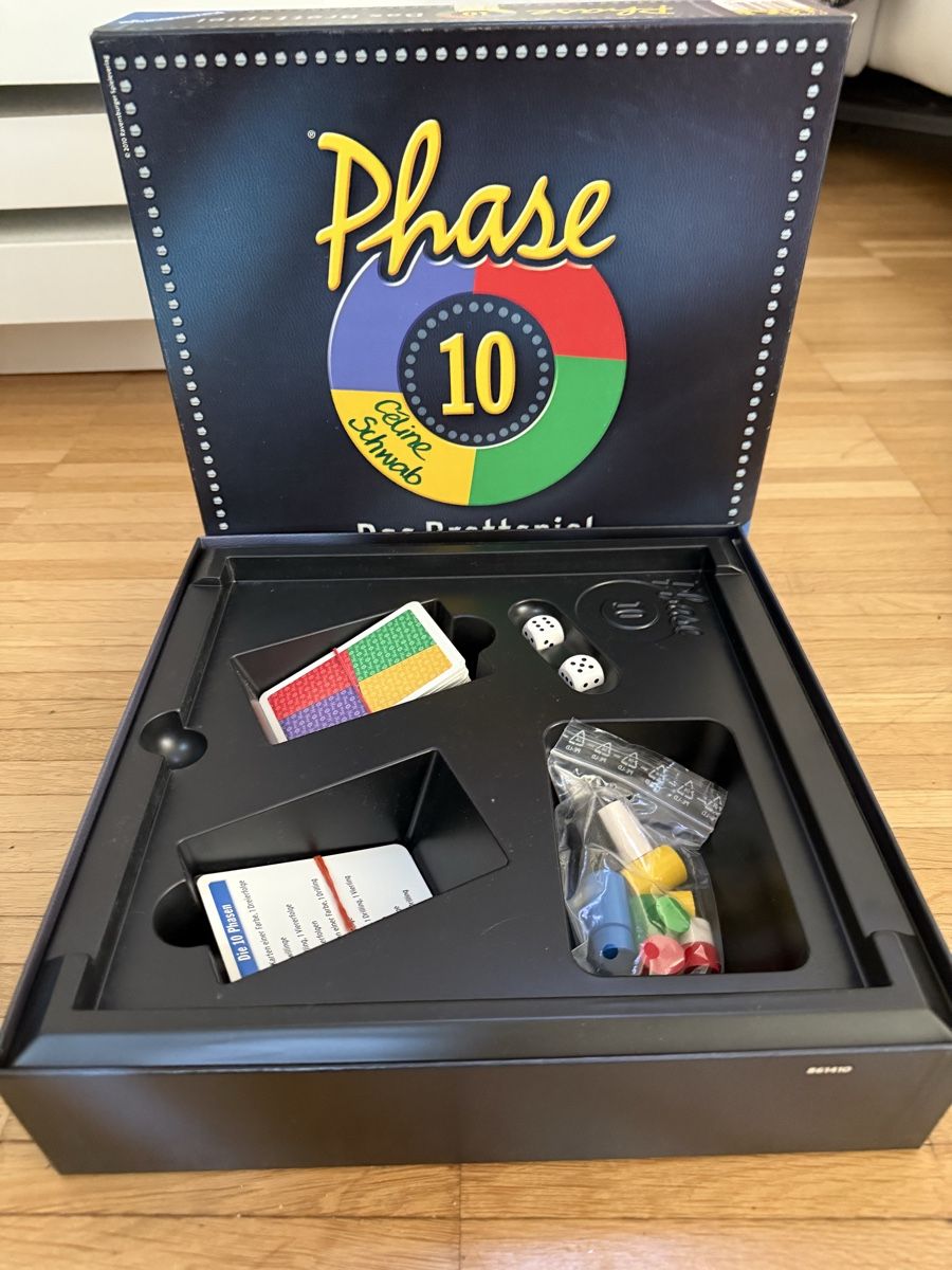 Ravensburger Giochi: PHASE10 / Das Brettspiel – Usato da Opfikon venduto da Luis144 1