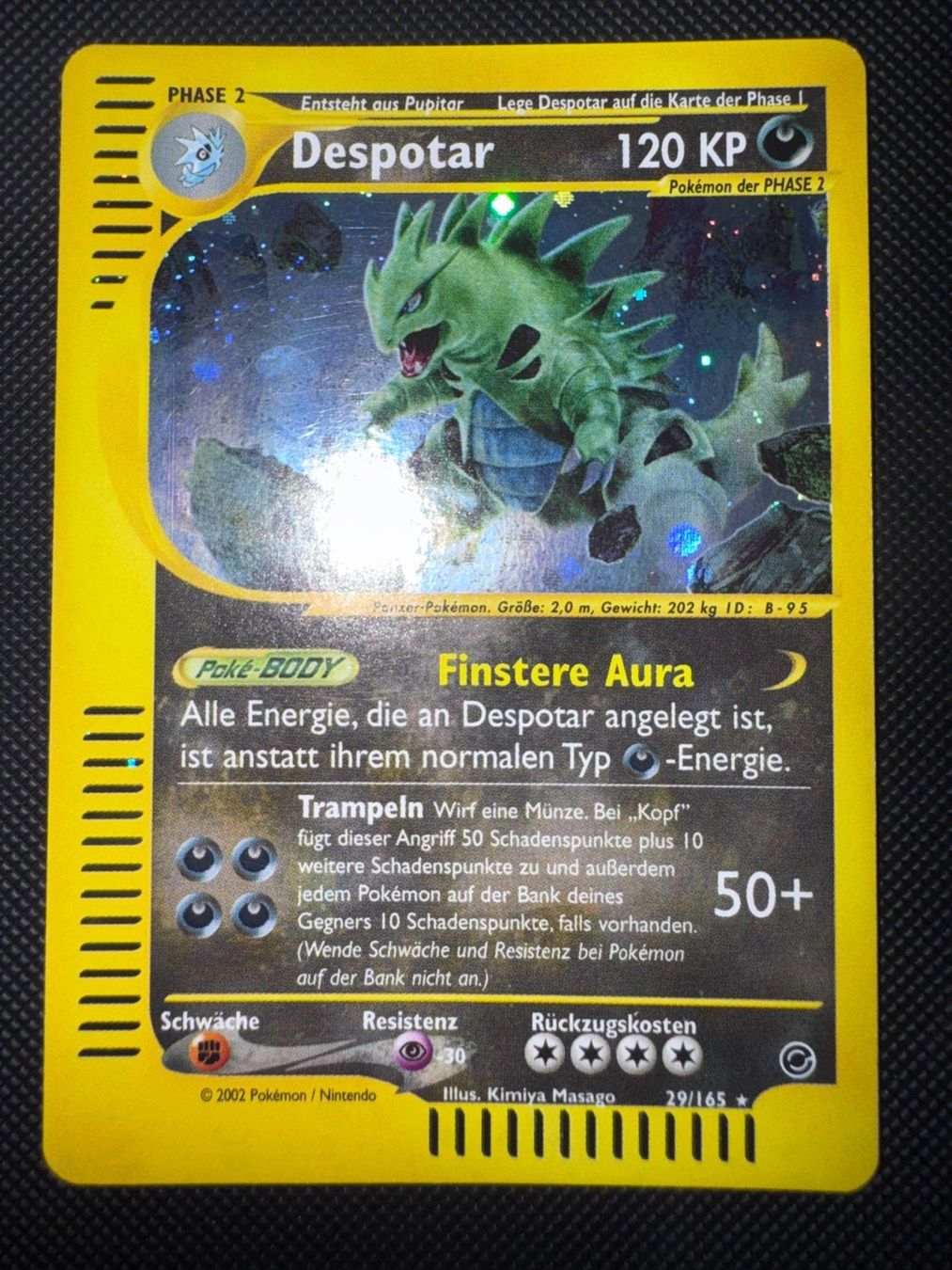 Pokémon Carte collezionabili: Pokemon Despotar Holo 29/165 - Expedition - DE – Usato da Erstfeld venduto da PokeSandero 1