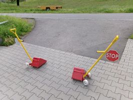 Radkeill  - Mobiler - Keil  -Saurer -Man -Mercedes -Anhänger