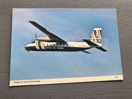 Originale Postkarte British Air Ferries Dart Herald.Top! ...
