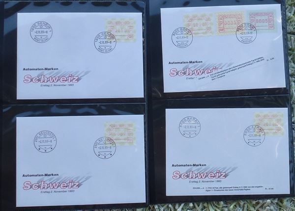 Alle Briefmarken: Grosse CH-Automatenmarken Sammlung – Gebraucht aus Walkringen von Casablanca777 9