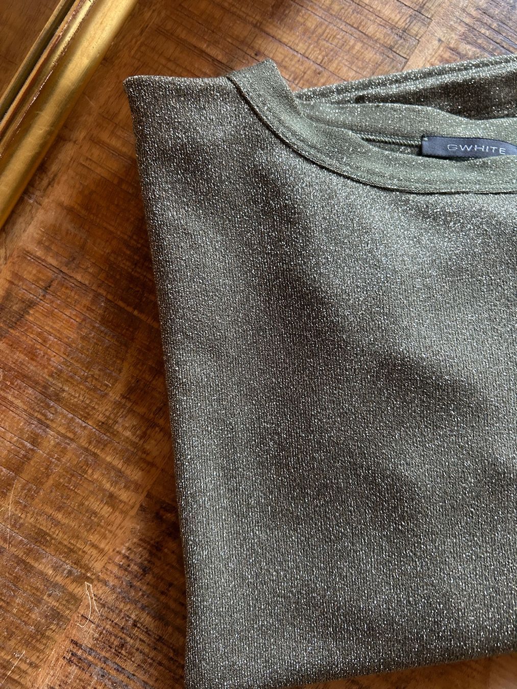 Top: Gwhite Top in Oliv - Gr. 42 – Usato da Illnau venduto da Monkky 5