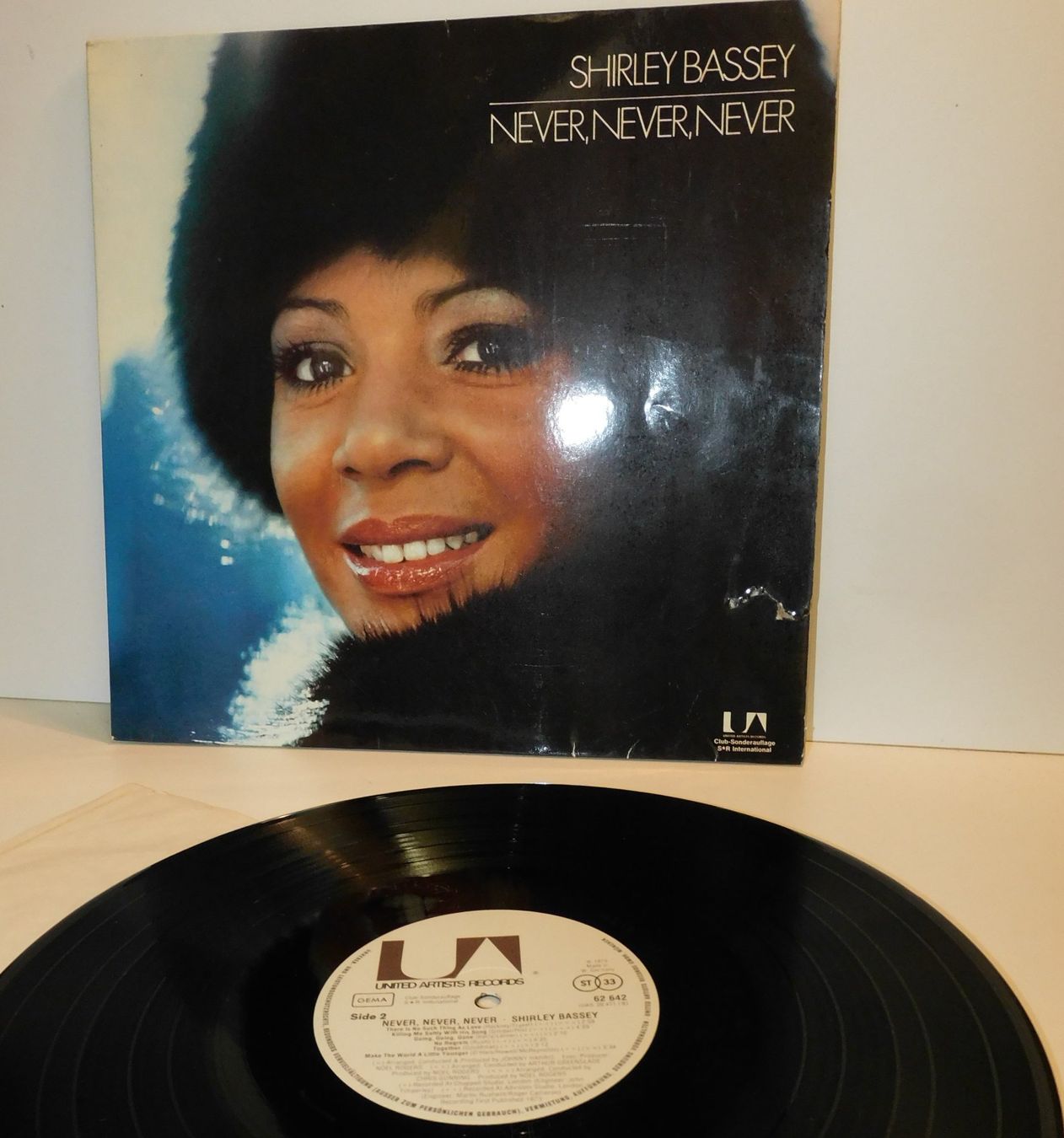 Dischi in vinile: Lp Schallplatte 1973 Shirley Bassey - Never Never Never – Usato da Sursee venduto da 76 5