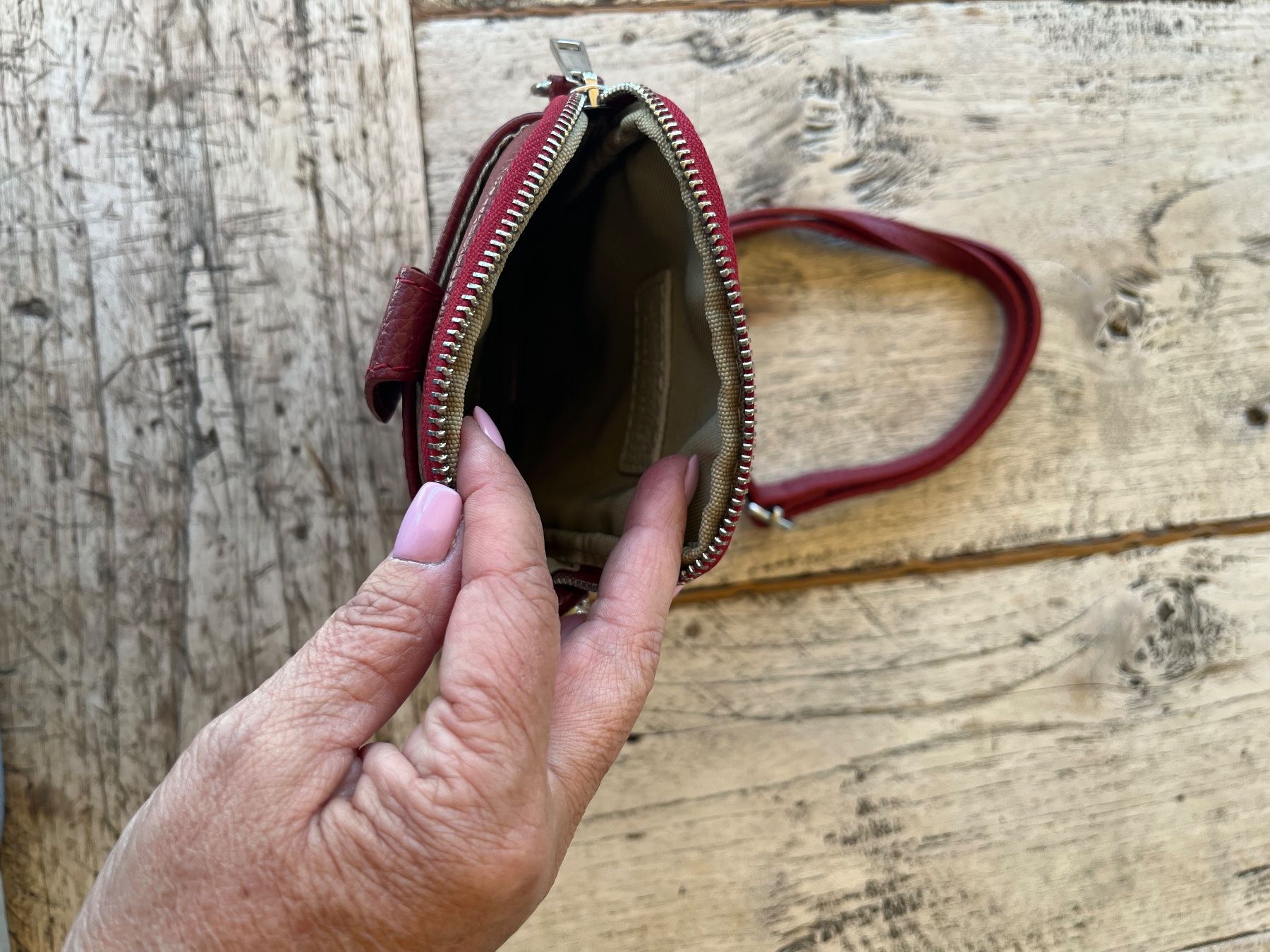 Borse da donna: Echt Leder Handtasche – Usato da Oberschrot venduto da pali13 4
