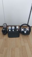 Logitech G27 Lenkrad mit Pedalen und Gangschaltung