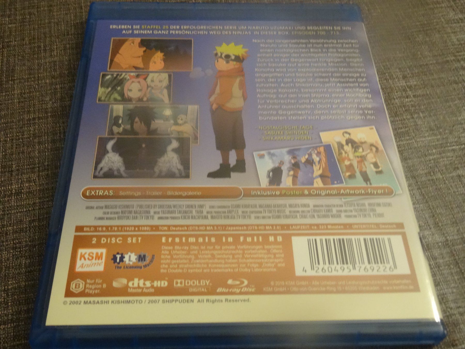 Alle DVDs: Naruto Shippuden Staffel 25 Blu-ray Uncut – Gebraucht aus Olten von Disc-Verkauf 2