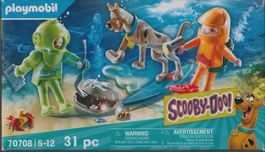 PLAYMOBIL SCOOBY DOO 70708 IL PERICOLOSO GHOST DIVER New