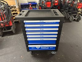 Brilliant Tools Werkstattwagen komplett, 7 Schubladen