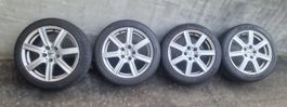 ❄️4x Winterräder 17" Rial Alufelgen – 225/45 R17