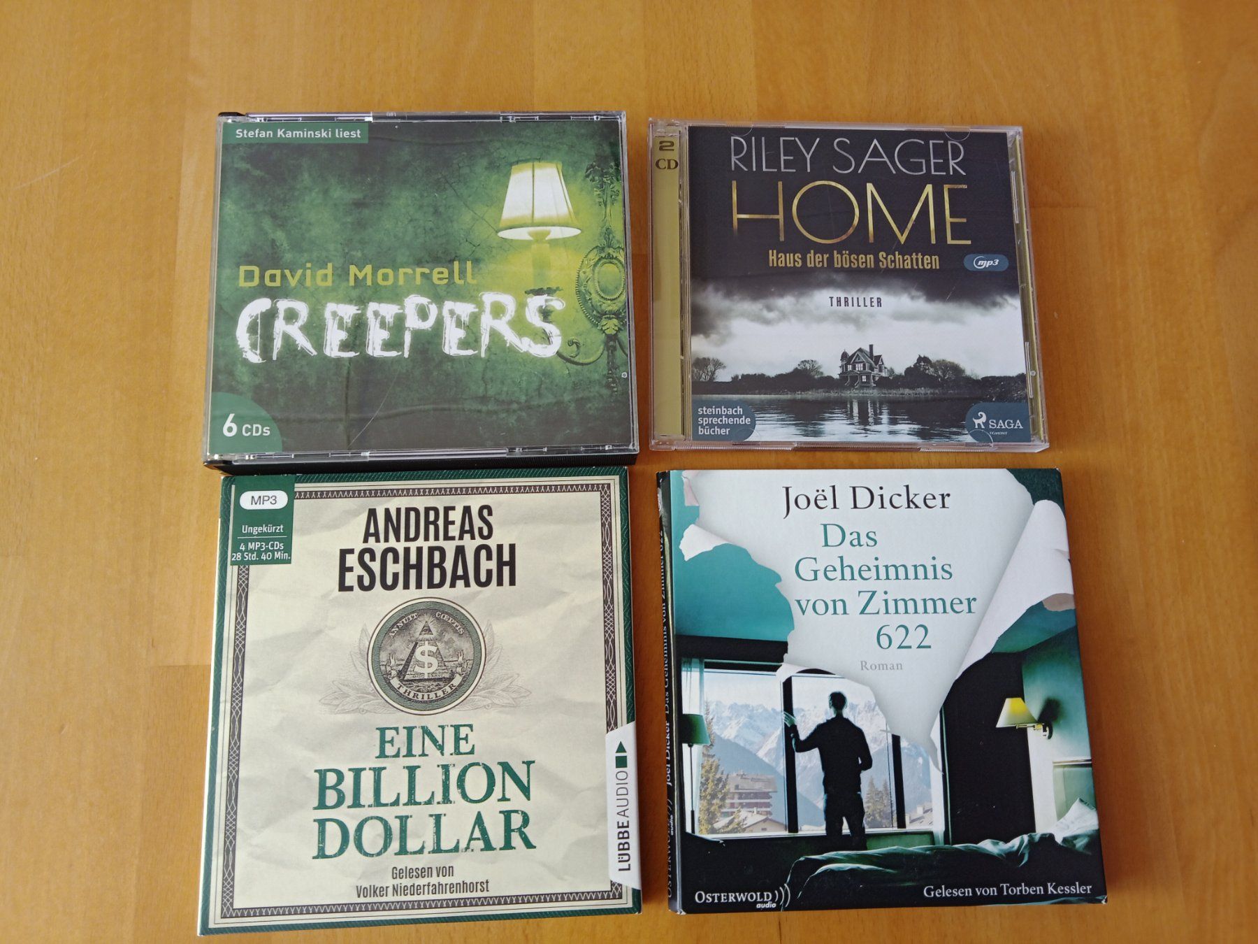 Livres audio: 4 Hörbücher – D'occasion à Staad SG par Hope80
