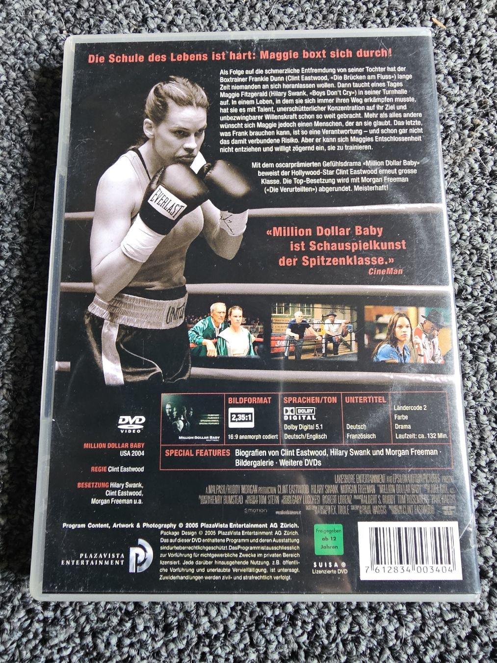 Tutti i DVDs: Million Dollar Baby (22245) – Usato da Ruswil venduto da jan_bxl5 1