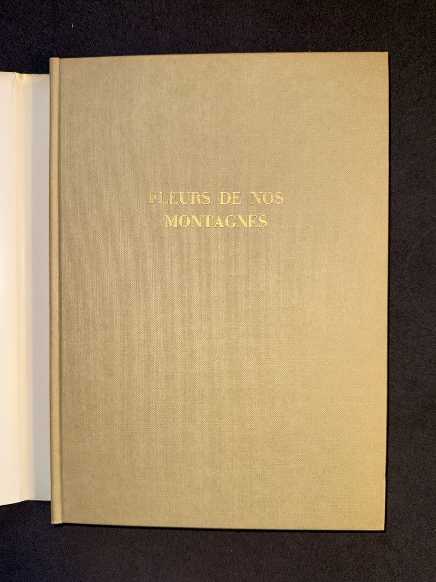 Libri: Fleurs de Nos Montagnes Book Good Condition – Usato da Le Sentier venduto da dar_hb62 3
