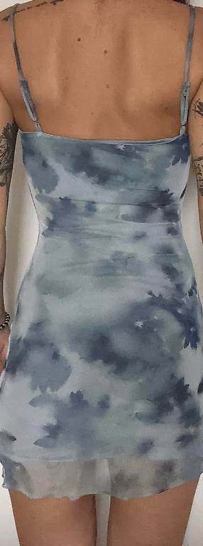 Vestiti: Blau-graues Bodycon Kleid Size 6 – Usato da Basel venduto da AnninaD97 1