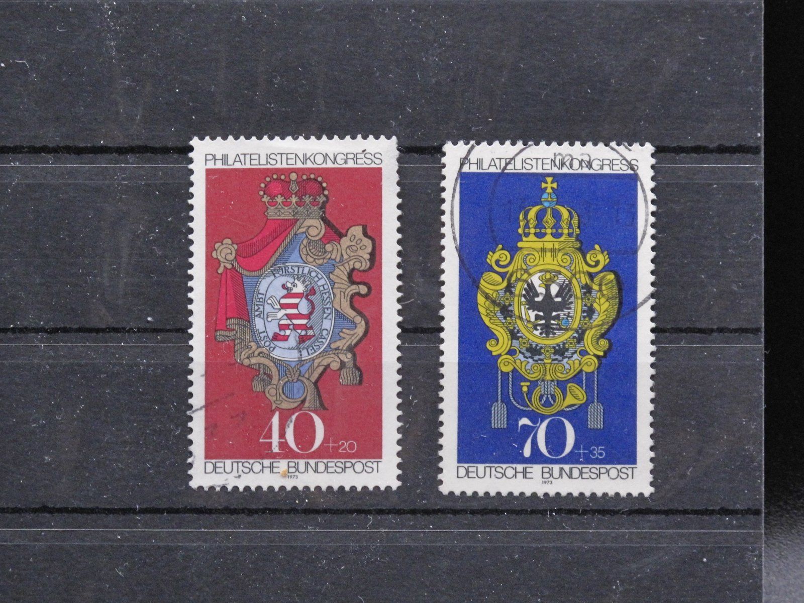 Tutti i francobolli: BRD 1973 Philatelisten Kongress gest – Usato da Wil SG venduto da fva01