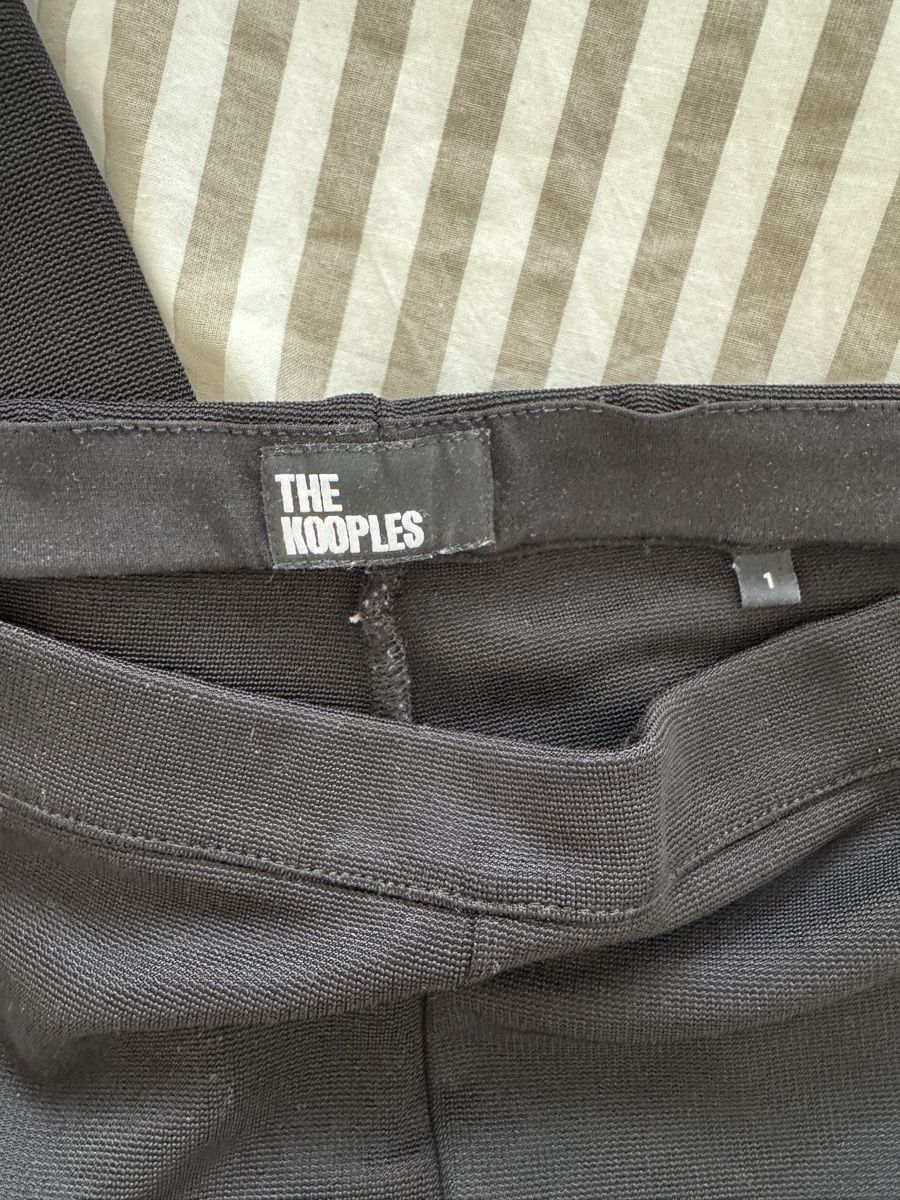 Kooples Pantaloni: The Kooples Black Trousers - Size 1 – Usato da Morges venduto da melz_28 1