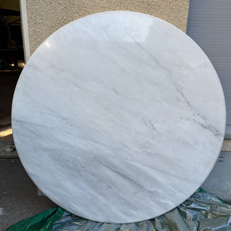 Marmor Tischplatte Rund