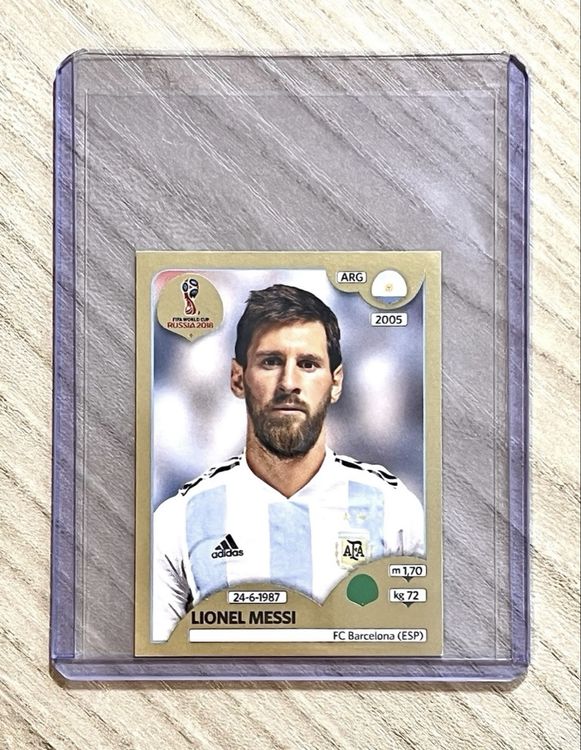 Messi sticker - Fifa world cup Russia 2018! (Neu (gemäss Beschreibung ...