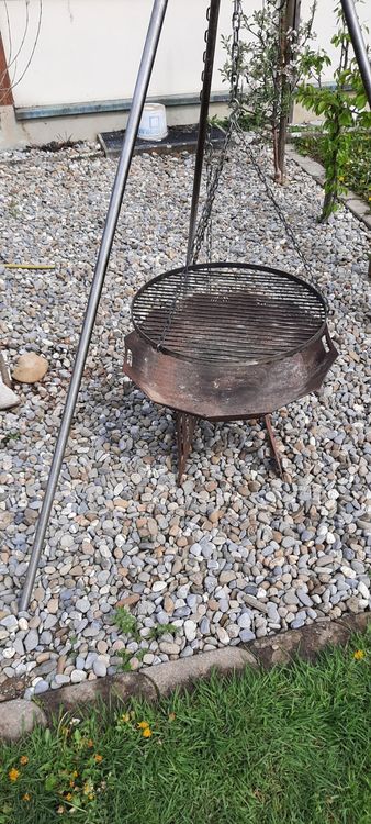Feuerschale mit DreibeinGrill Kaufen auf Ricardo