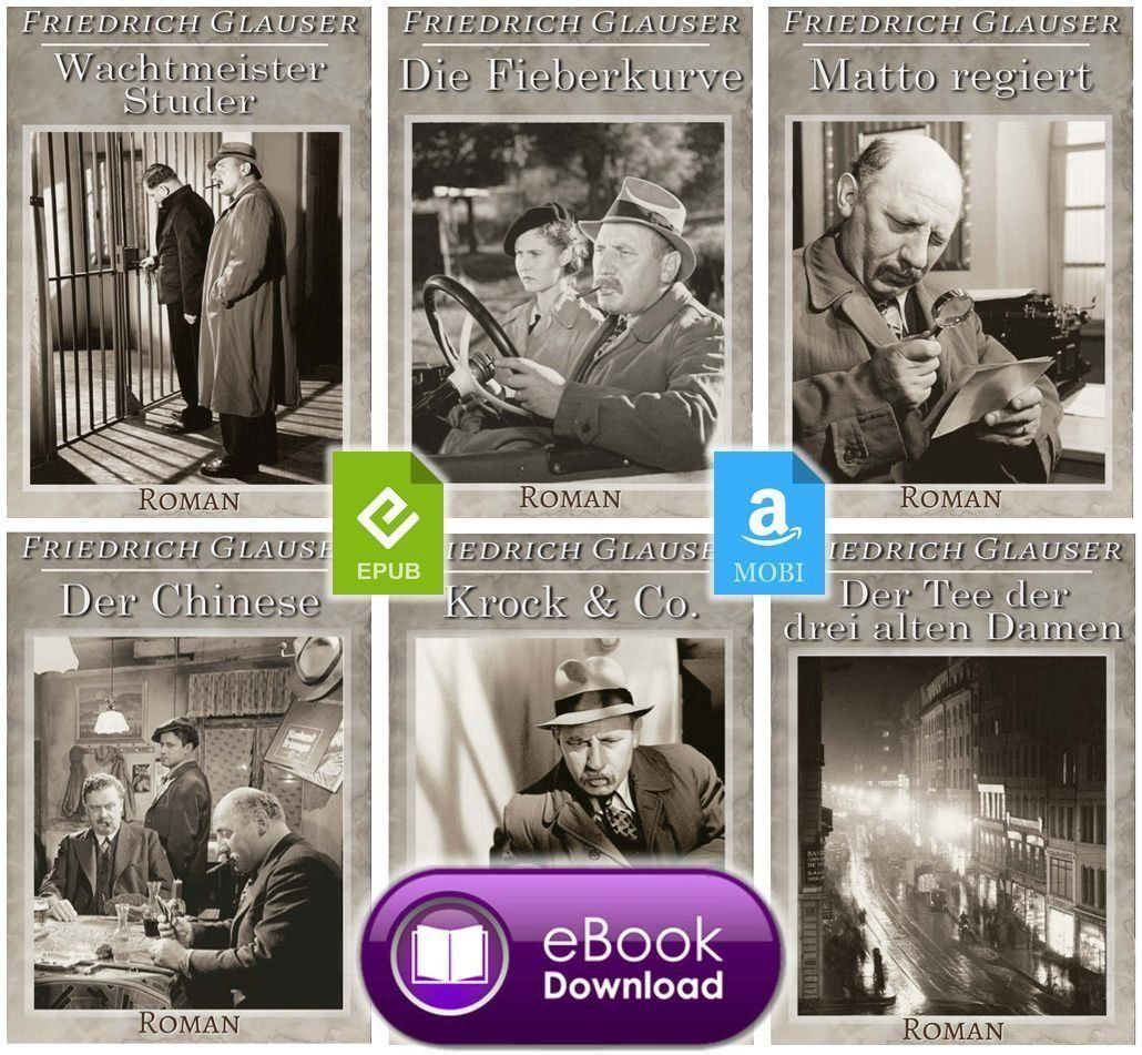 Narrativa: eBook-Sammlung Friedrich Glauser – Nuovo (secondo la descrizione) da Winterthur venduto da Xandresa