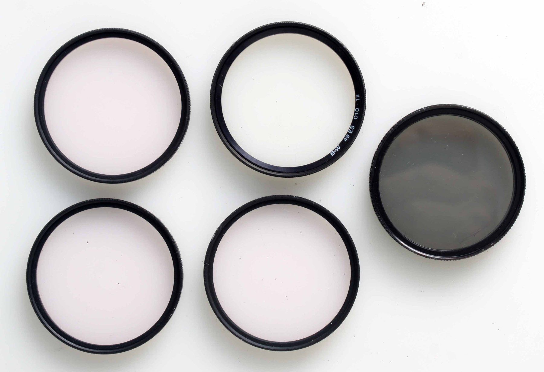 Filtri: 5 Filter 49mm 3x Skylight, 1x UV, 1x Polarisation Circular – Usato da Jona venduto da Sandy31 1