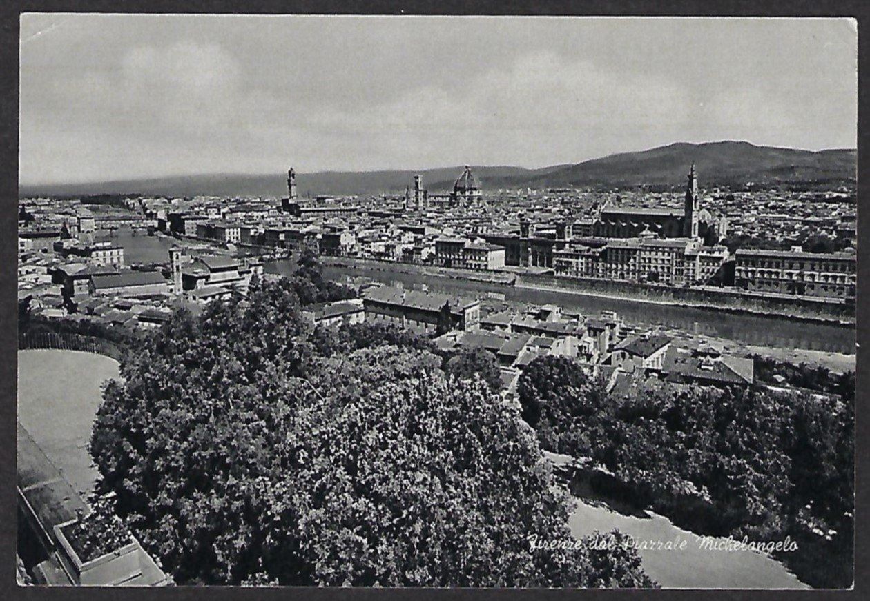Cartoline postali: Firenze dal Piazzale Michelangelo – Usato da Luzern venduto da Einh0rn
