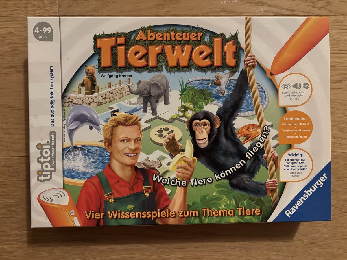 Tiptoi Spiele: Tiptoi Abenteuer Tierwelt – Gebraucht aus Moosseedorf von lisa.kie