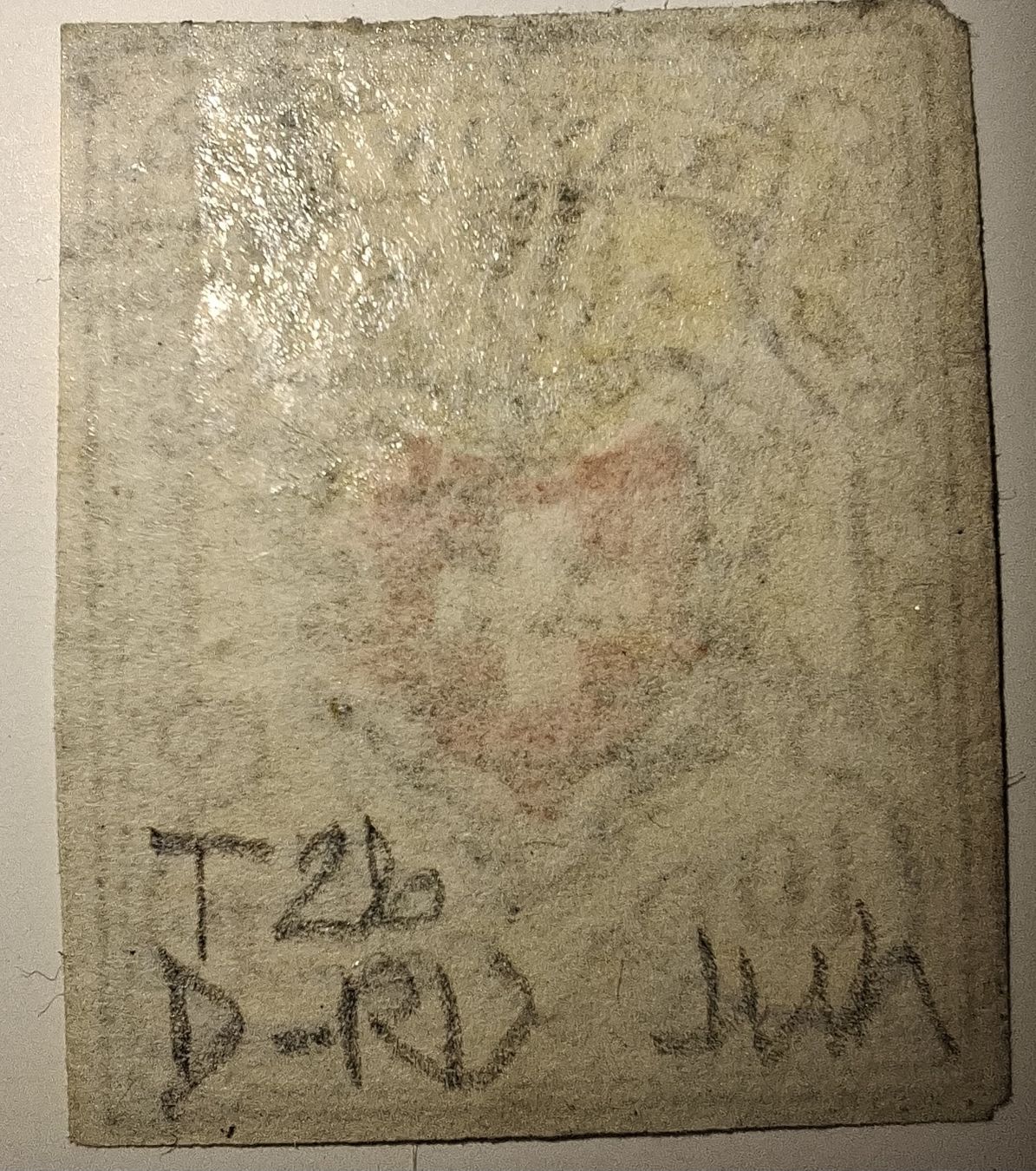 Alle Briefmarken: Rayon Typ 26 D RO  1.08 Seidenpapier mit Befund – Gebraucht aus Balgach von SIMEON27 1