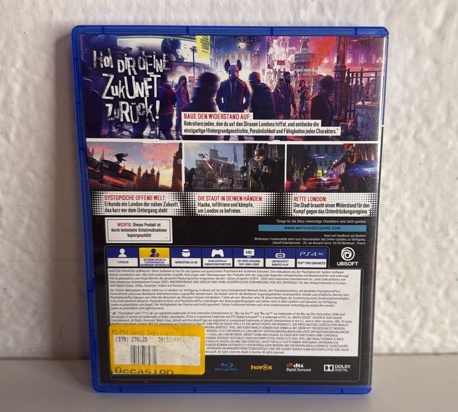 Spiele: Watch Dogs Legion PS4 Spiel  – Gebraucht aus Ehrendingen von lax21 1