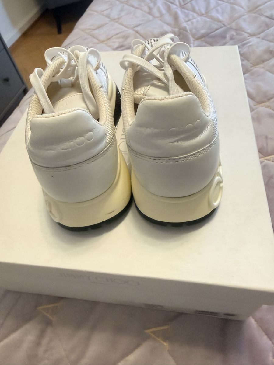 Jimmy Choo Scarpe da donna: Jimmy Choo sneakers white – Usato da Genève venduto da iri_f78b 2