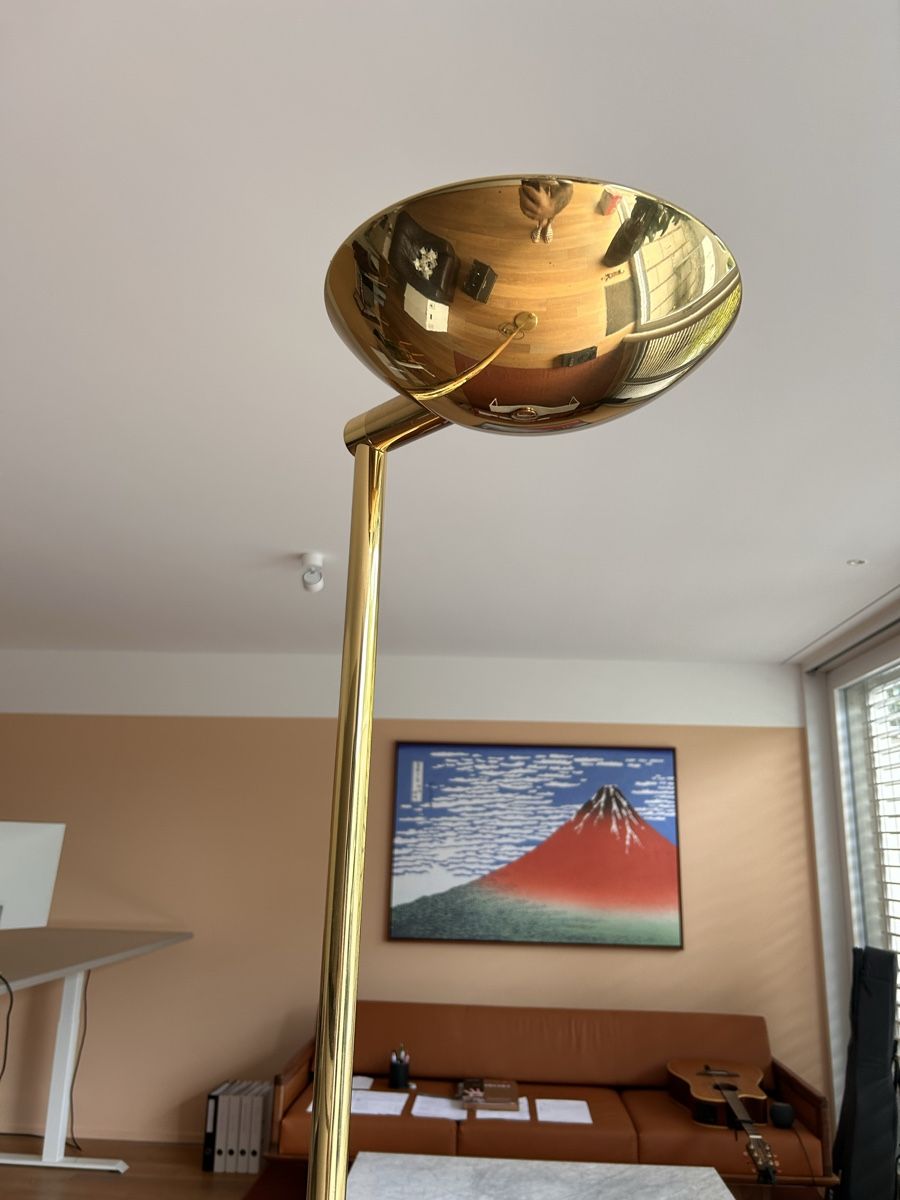 Lampen: Stehlampe Messing Design Klassiker  – Gebraucht aus Zollikon von StadtrandMoebel 1