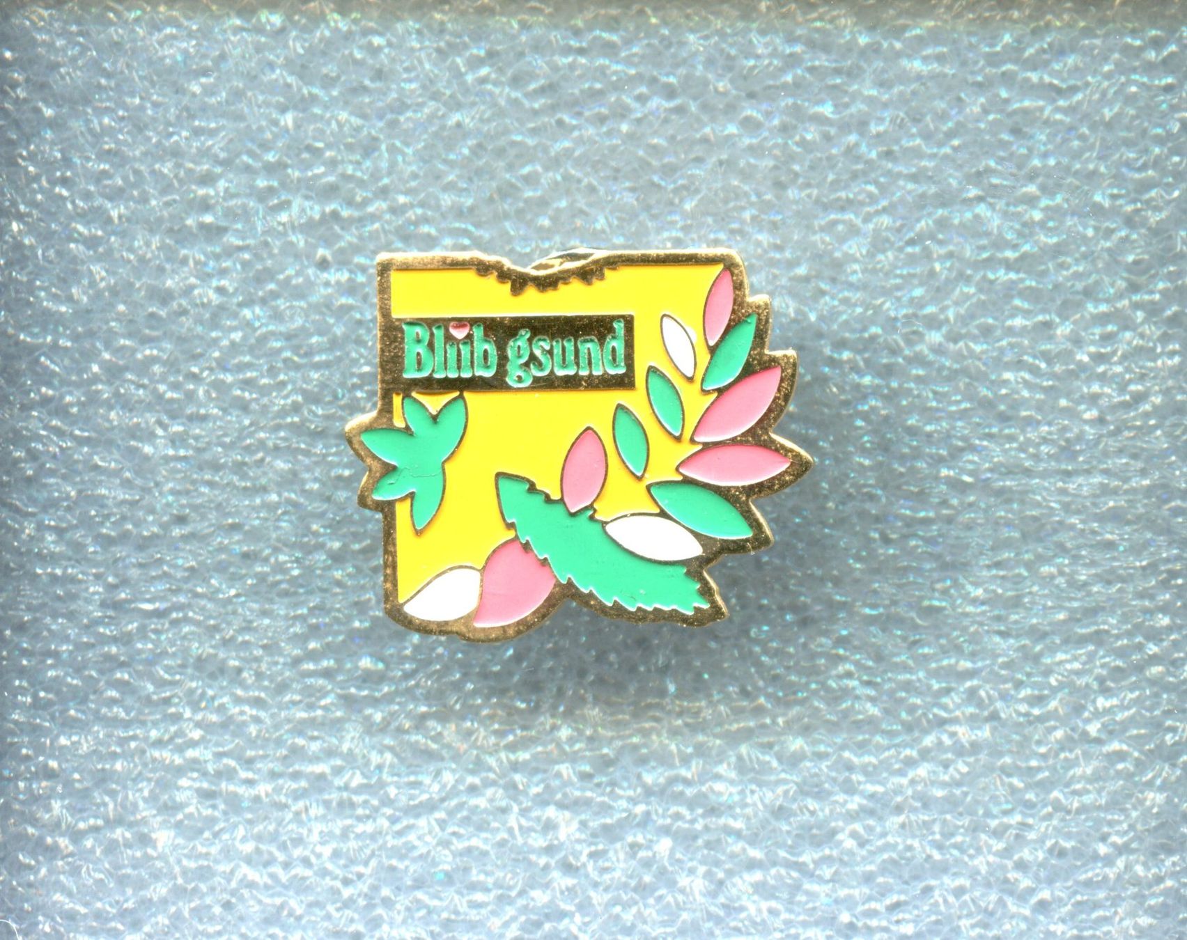 Placchette & Badge: Bliib gsund – Usato da Winterthur venduto da Sammleroase