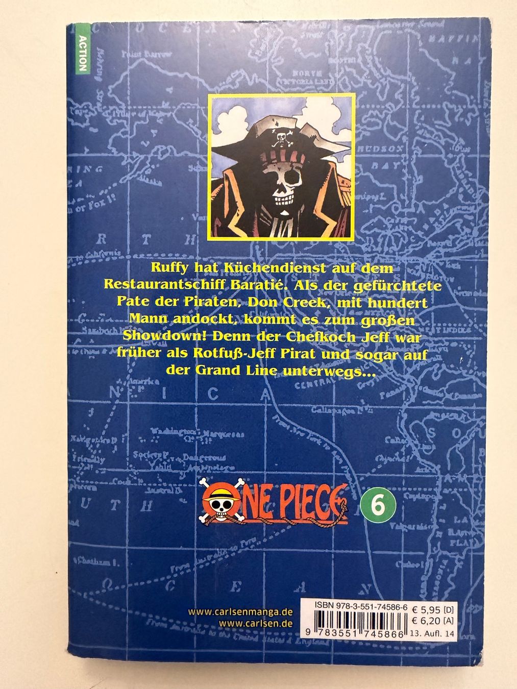 Fumetti: Manga Comic - ONE PIECE 6 - EIICHIRO ODA – Usato da Münsingen venduto da Ganjam 2