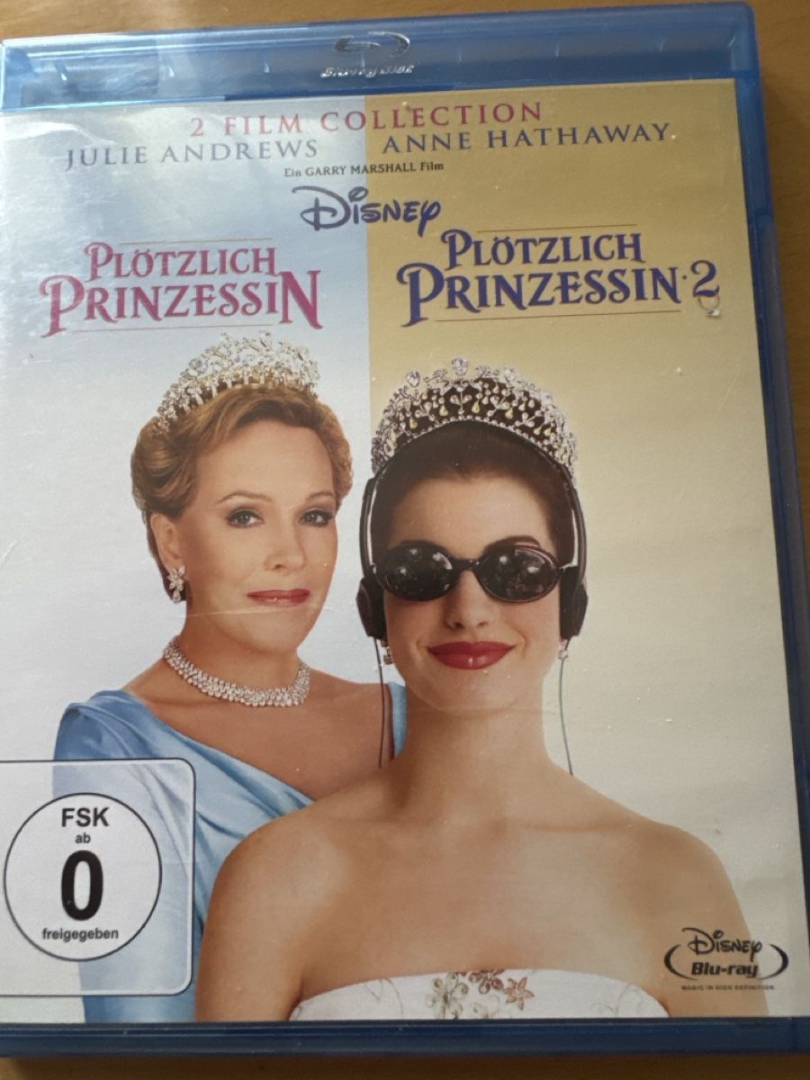 Tous les DVDs: Plötzlich Prinzessin 1+2 – D'occasion à Brunnadern par Nanuk60