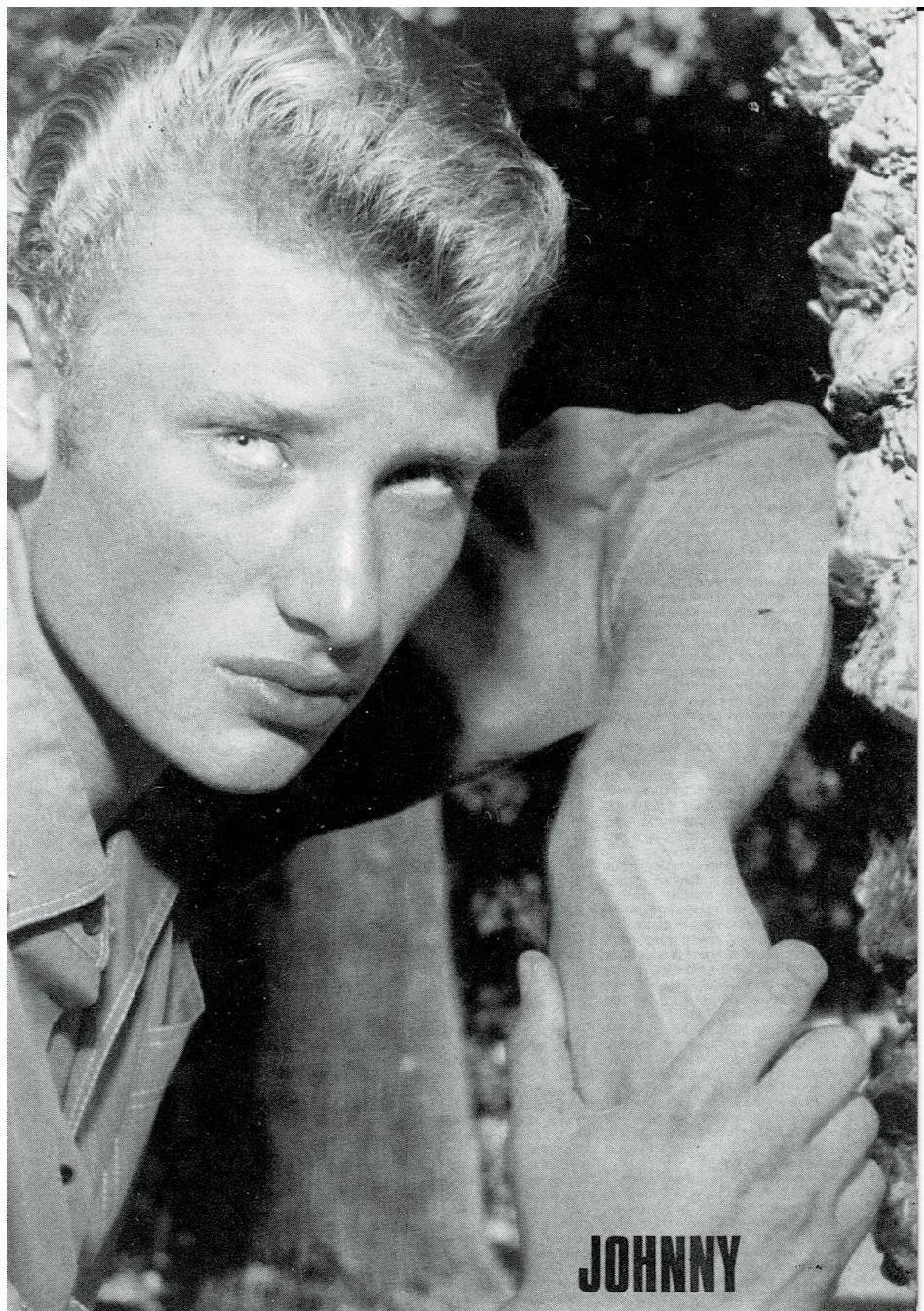 Cartoline postali: Johnny Hallyday - Carte postale – Usato da Noréaz venduto da Hallyday