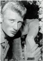 Johnny Hallyday - Carte postale