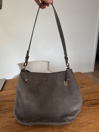 Skagen Tasche aus Velourleder
