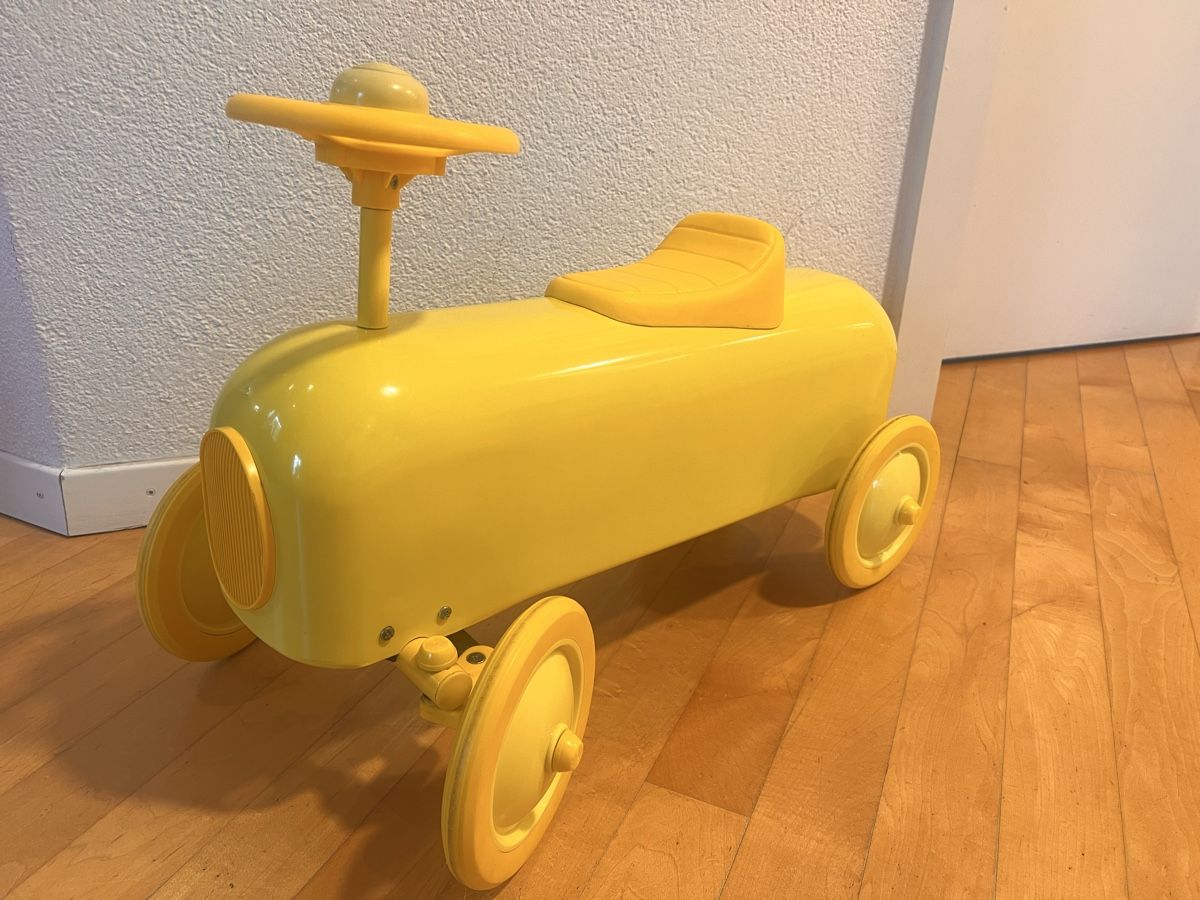 Baghera Fahrzeuge für Kinder: Kinder Bobby Car gelb – Gebraucht aus Zürich von evebleu 1