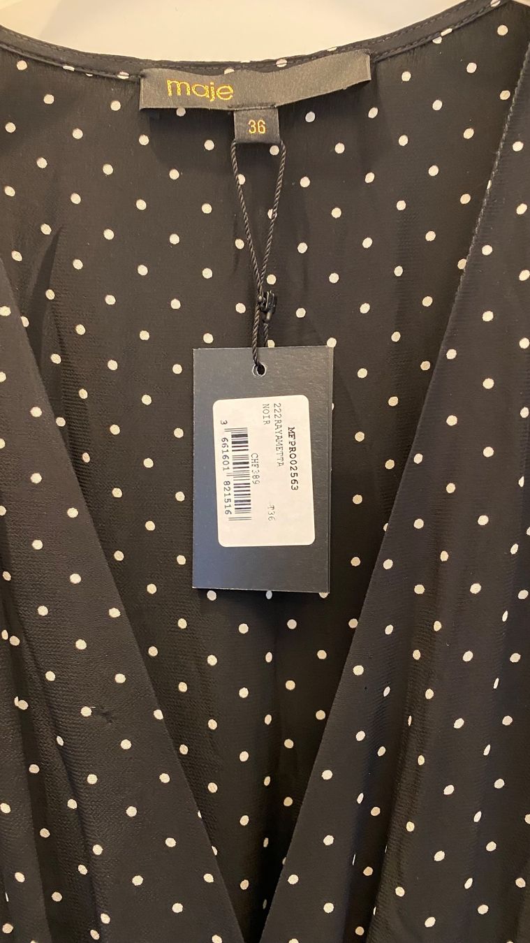 Maje Vestiti: MAJE Viscose Kleid, Gr. 36 neu – Nuovo e nell'imballaggio originale da Zollikon venduto da aba73 1