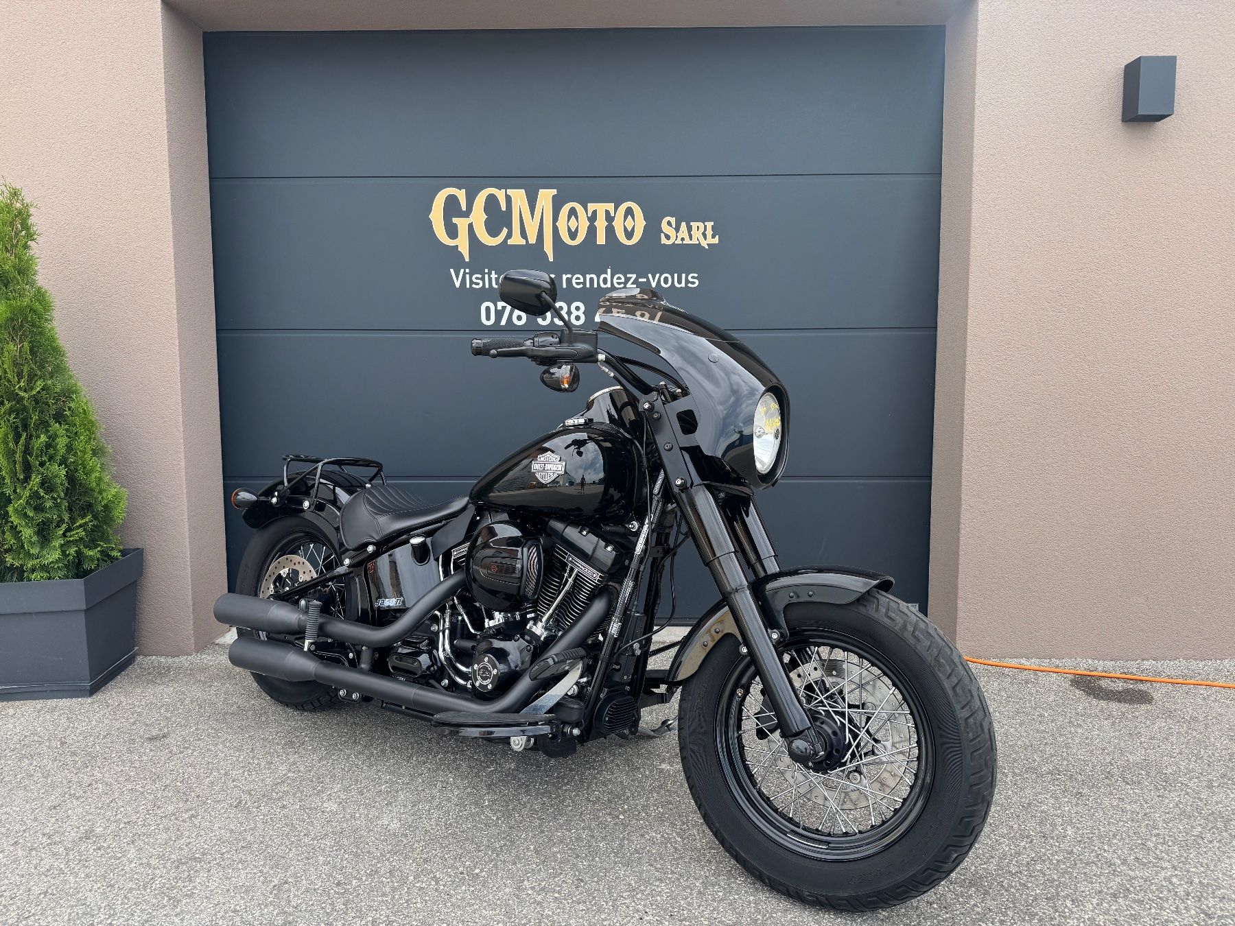 Harley-Davidson Cruisers: Harley Davidson FLSS Softail 110 Slim LEASING POSSIBLE – D'occasion à Echallens par HD90 1
