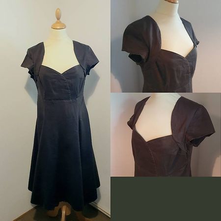 Robe swing verte militaire/kaki