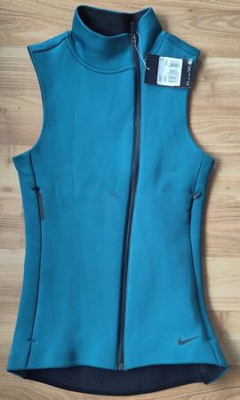 Blaues Thermatop von Nike, Gr. XS, neu (mit kleinem Makel)