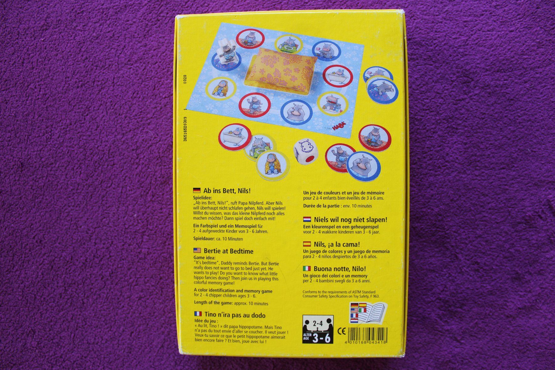 Haba Giochi: Haba Spiel - Ab ins Bett, Nils – Usato da Müllheim Dorf venduto da Seeeule01 6