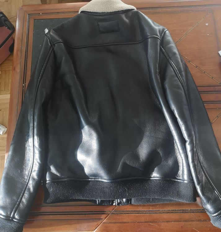 PULL BEAR Veste Hiver Noir L Size Kaufen auf Ricardo