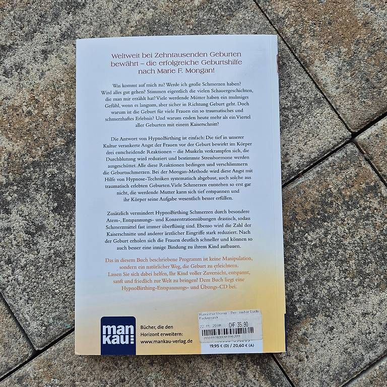 Libri: HypnoBirthing Buch inkl. CD – Usato da Neunkirch venduto da SchopferC 1