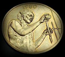 WESTAFRIKA 25 FRANCS 1980 *SEHR RAR