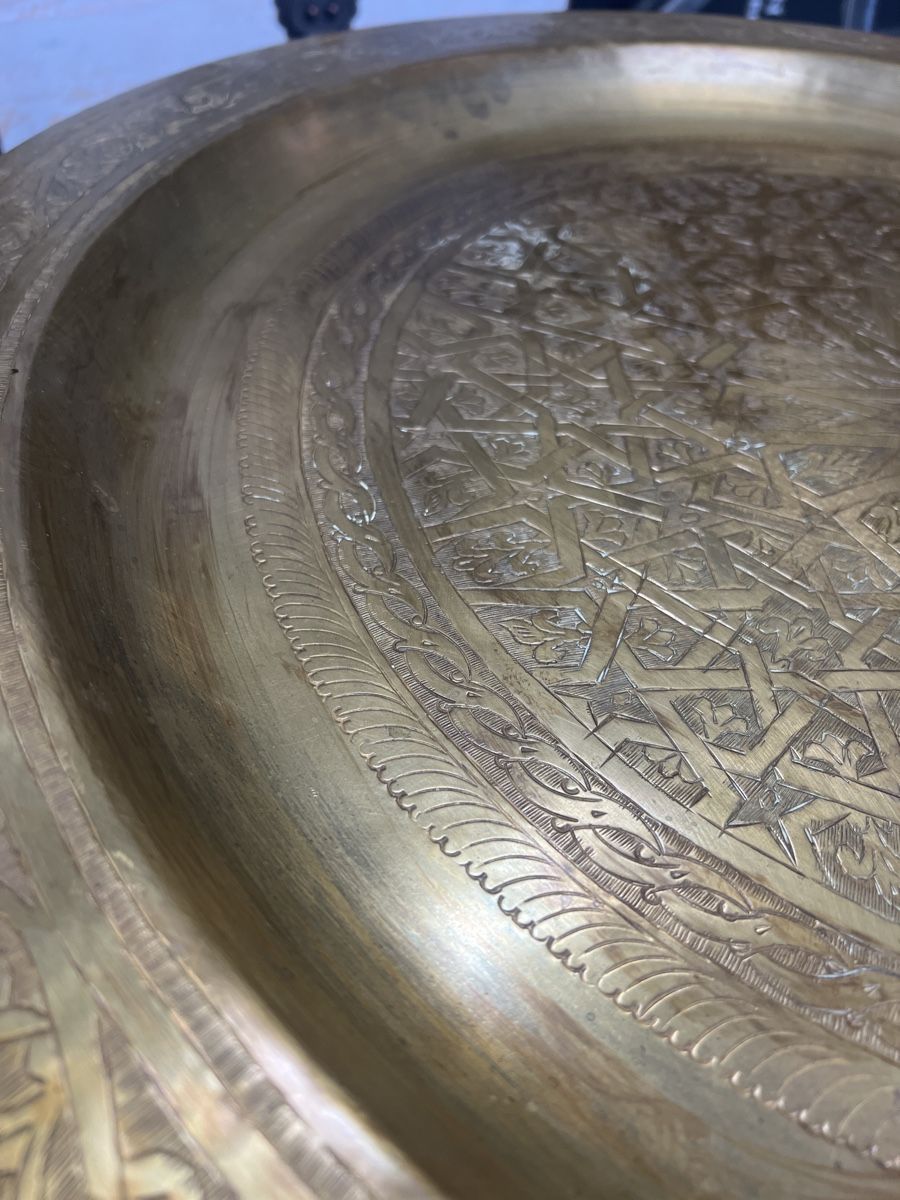 Tavoli: Messingtisch Ø70cm klappbar orientalisch – Usato da Rorschach venduto da TrendyDeals 2