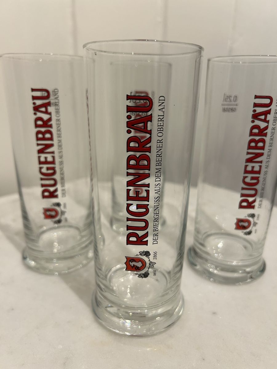 Bicchieri: Rugenbräu Bierglaeser, 4 Stk! – Usato da Gunten venduto da starfish3 1