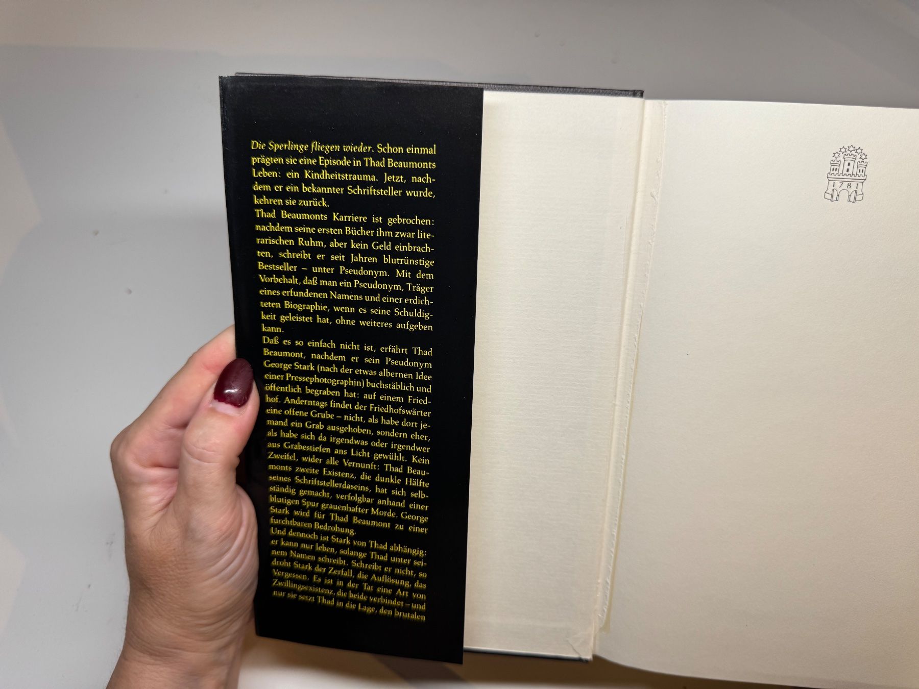 Bücher: ROMAN: Stephen King, Stark The Dark Half – Gebraucht aus Grosswangen von Deutsche_Romane 2