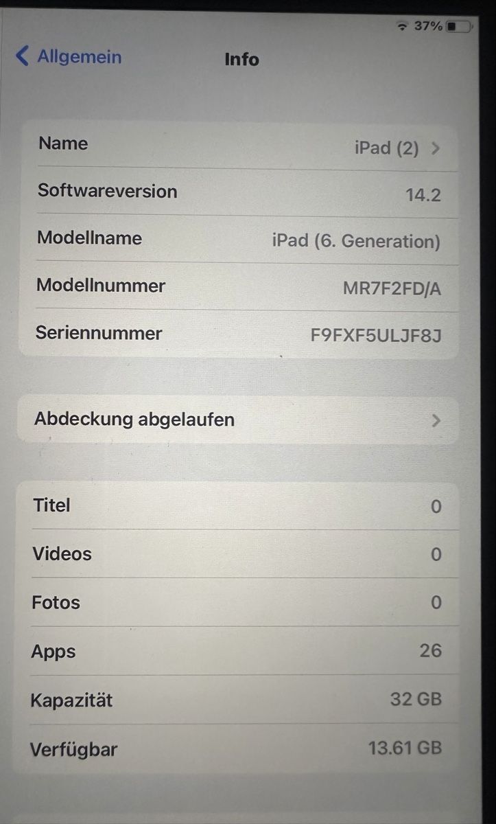 Apple Tablet PC: iPad Air 2 - Top Zustand mit Originalbox – Nuovo (secondo la descrizione) da Wetzikon ZH venduto da mic_ssc8 1
